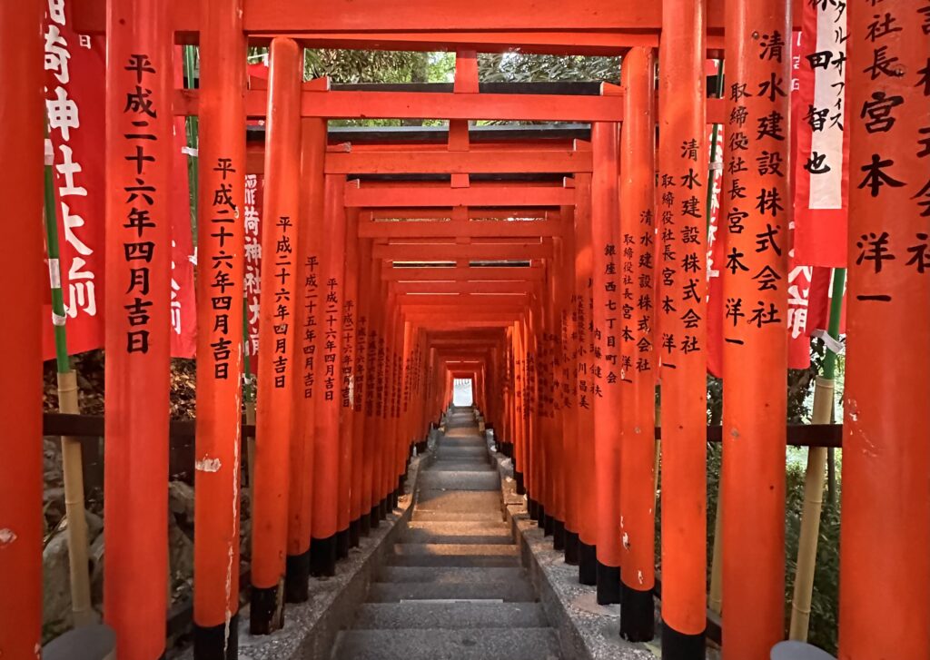 Hie Shrine after sunrise was a highlight of my solo adventure in Tokyo (©Melanie Lee)