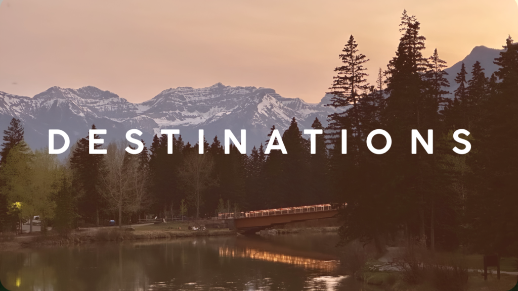 Destinations Page Header