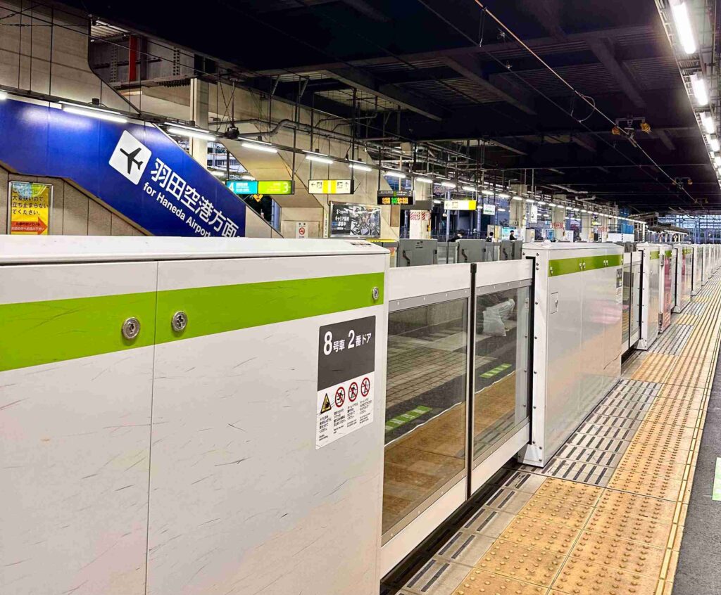 Train From Haneda Airport to Tokyo (©Melanie Lee)