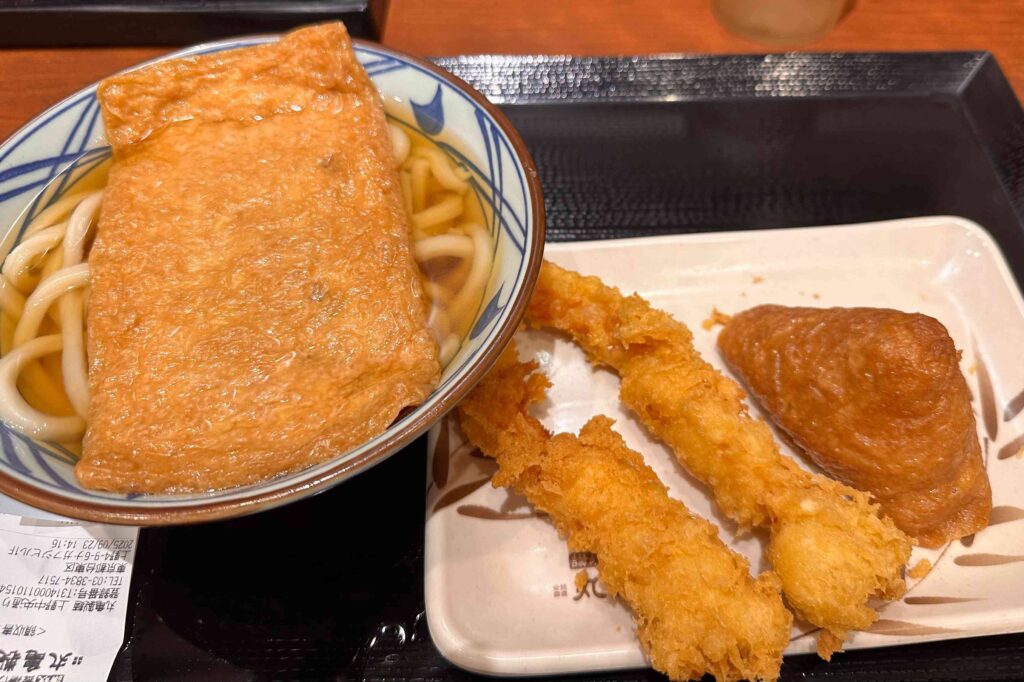 Kitsune Udon from Marugame (©Melanie Lee)