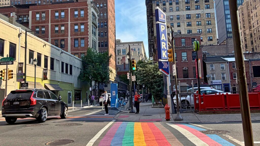 Gayborhood Crosswalks (©Melanie Lee)