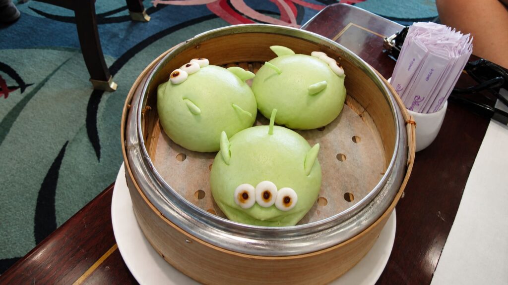 Dim Sum at Crystal Jade Inside Hong Kong Disneyland (©Melanie Lee)