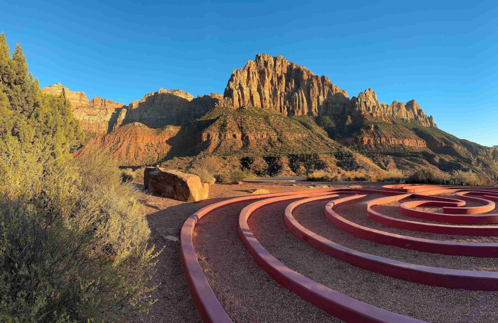 View From Flanigan's Resort & Spa Labyrinth (©Melanie Lee)