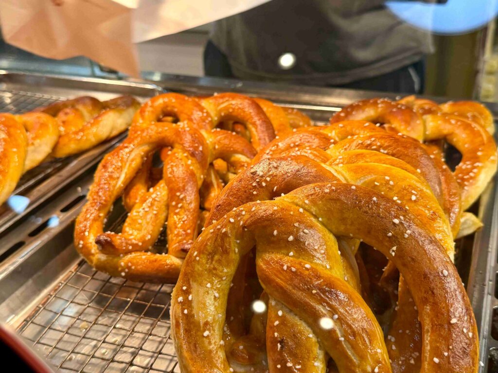Pretzels at Miller's Twist (©Melanie Lee)